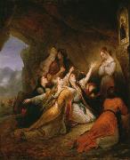 Ary Scheffer Greek Women Imploring at the Virgin of Assistance oil painting picture wholesale